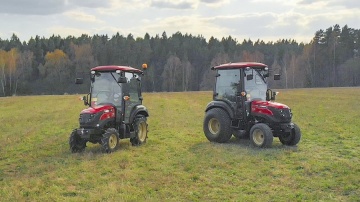 Минитрактор Solis-Gold | Солис-Голд 26С Mit 4x4 HST Turf 23X8,5-12 / 33X15,5-16,5 (с ПСМ)